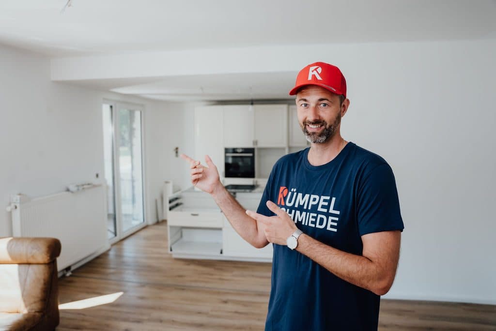 Besenrein geräumte Wohnung