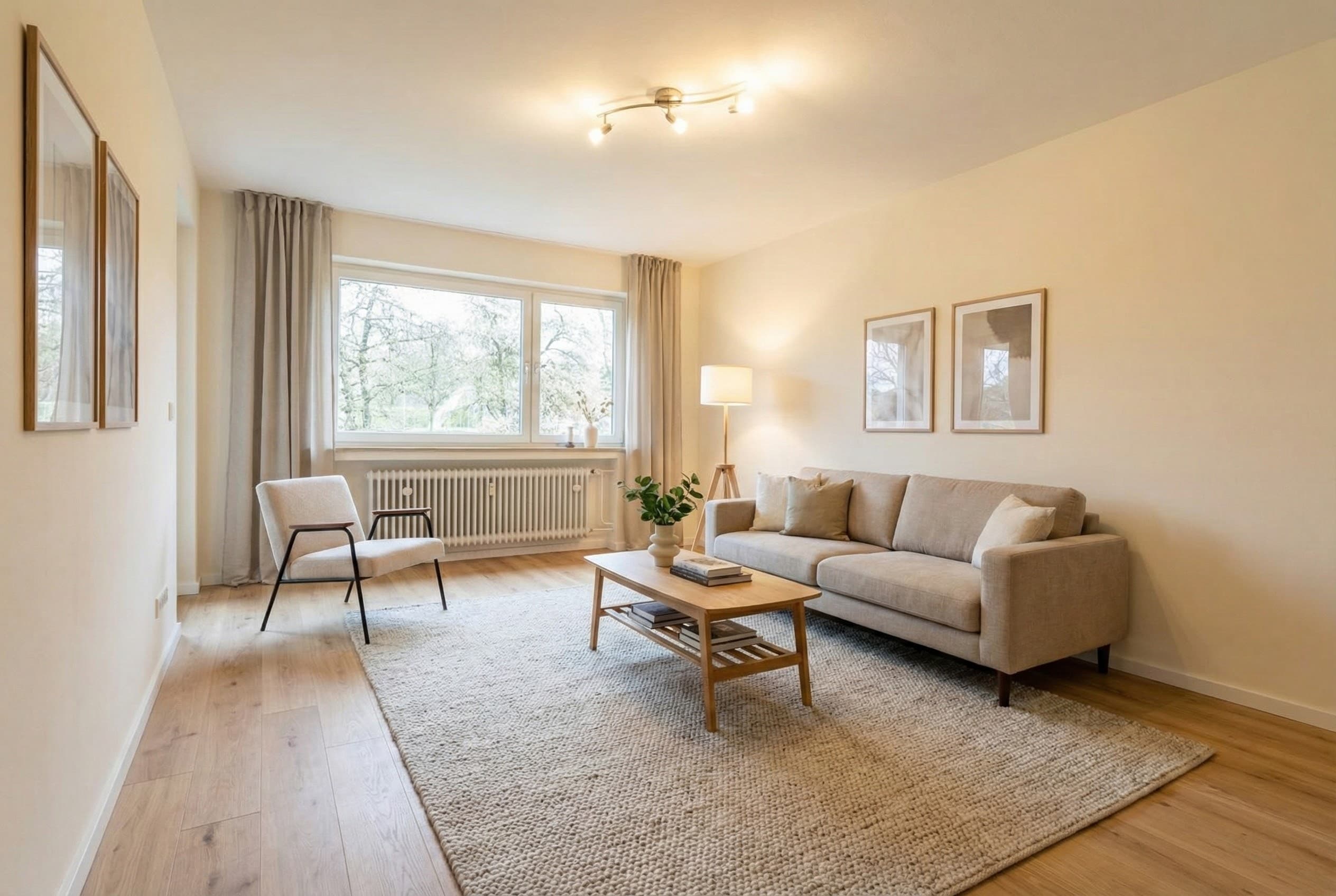 Nachher - 2-Zimmer-Wohnung in Minden