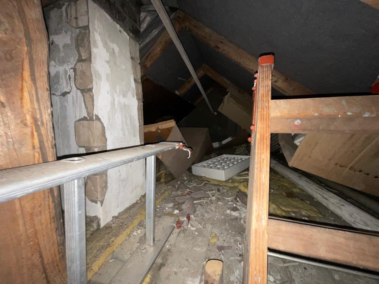 Vorher - Dachbodenauflösung in Minden